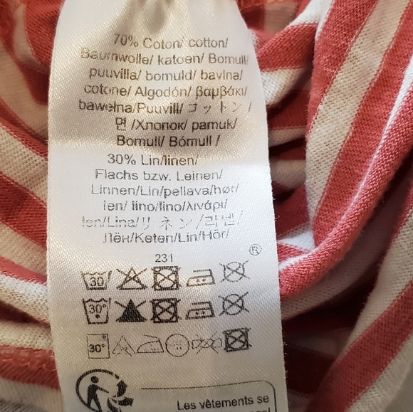 Armor Lux Cotton Linen Tshirt Small - Picture 8 of 8